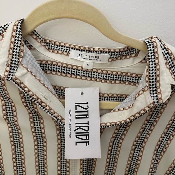 12th Tribe Button Down Shirt - Picture 4 of 5